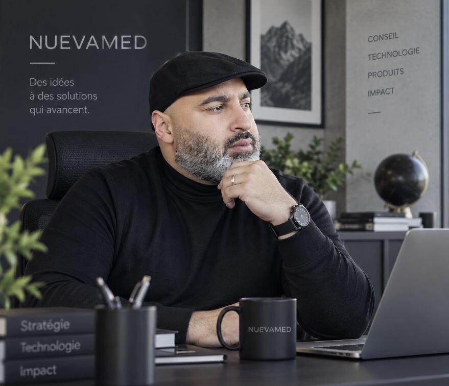 Reda Esselaoui, Président · Direction numérique, Nuevamed